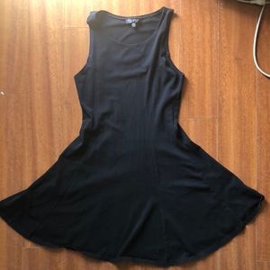 TOPSHOP stretch black mini